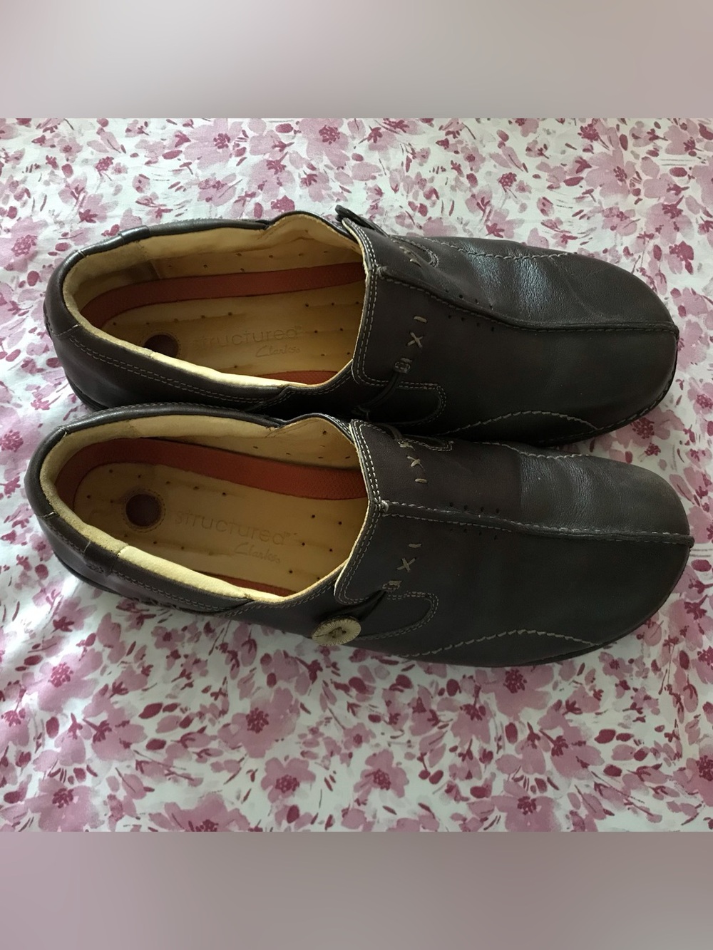 Unstructured by Clark’s  BROWN Shoes Size 11